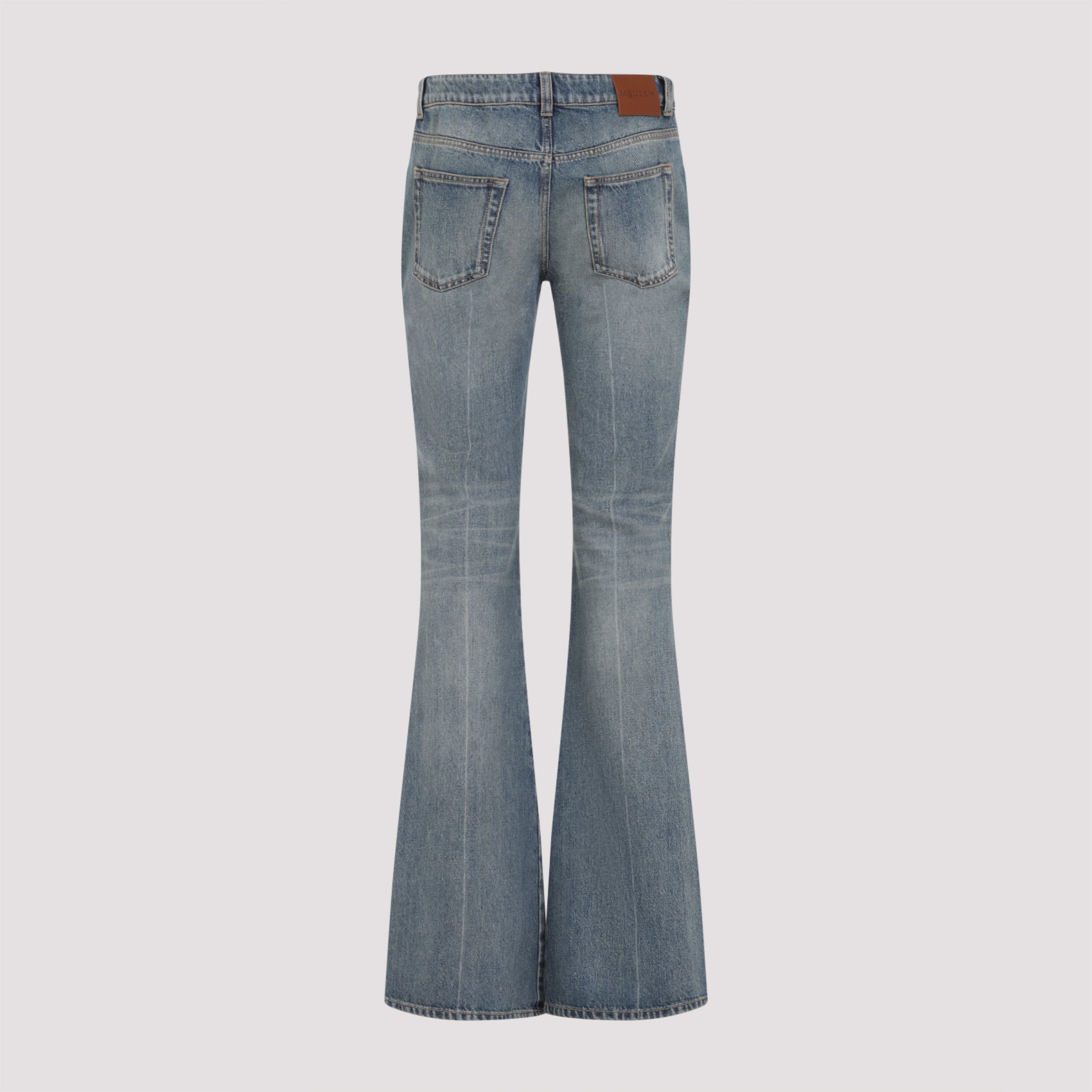 ALEXANDER MCQUEEN Men's Cotton Jeans - SS25 Collection