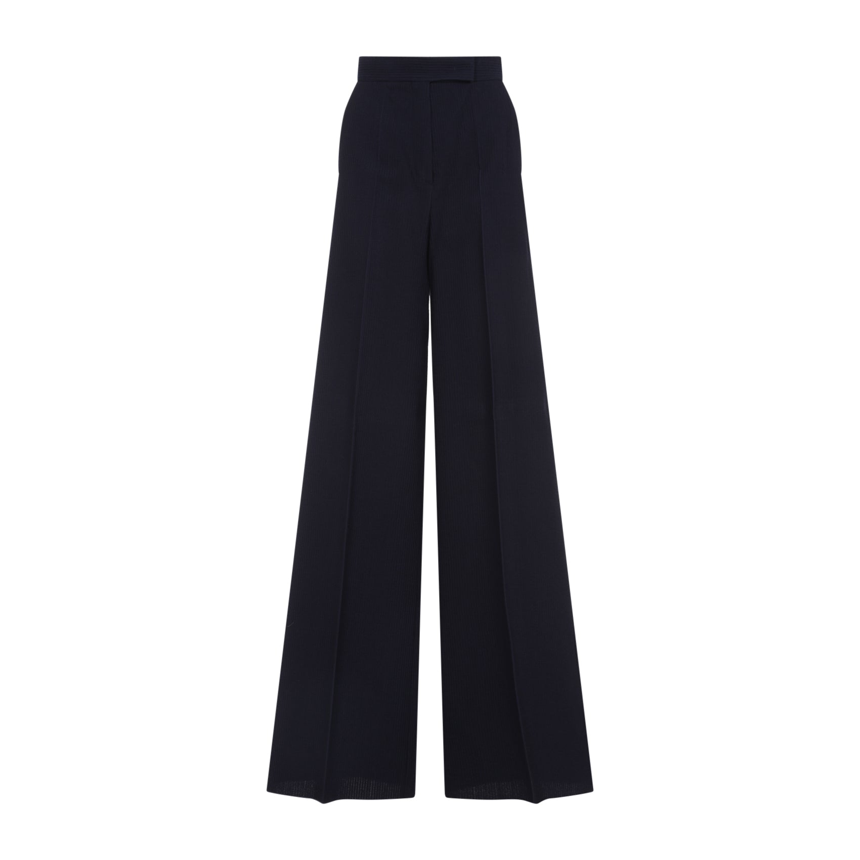 MAX MARA Wide Leg Wool Pants for Men - SS25 Collection