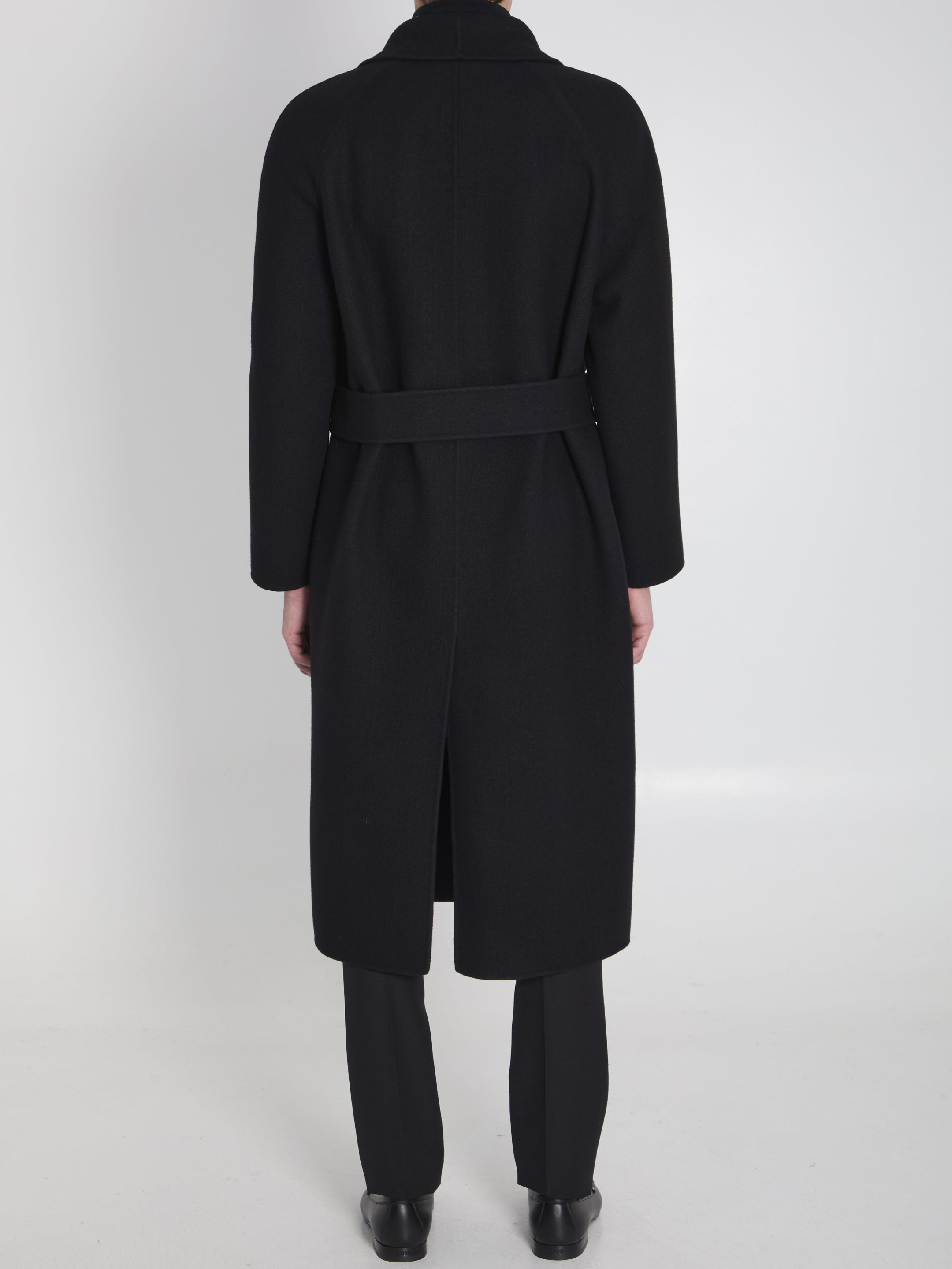 THE ROW Oversized Wool and Cashmere Jacket with Scarf Lapel - Size M