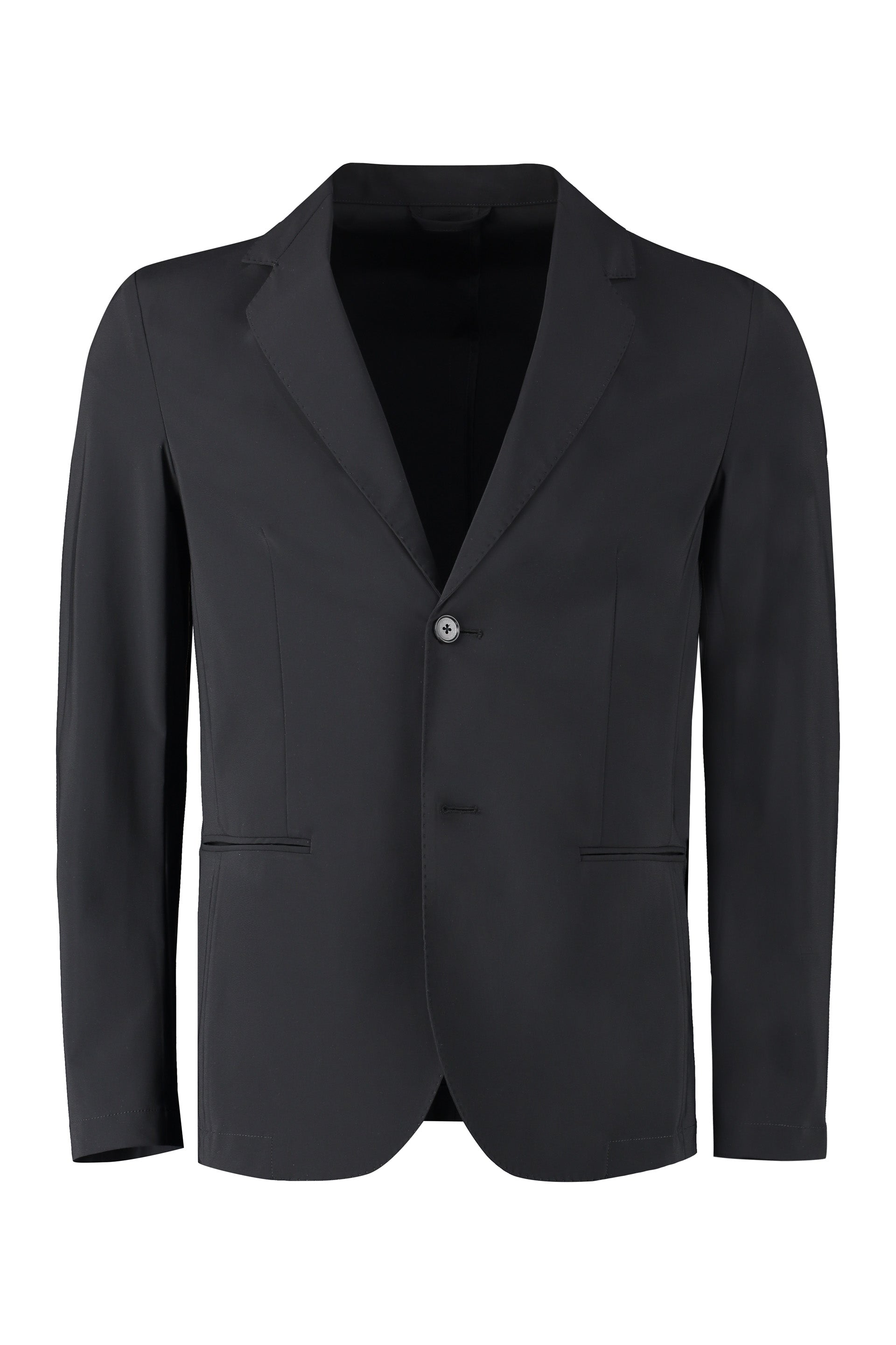 THE (ALPHABET) Sleek Single-Breasted Two-Button Jacket