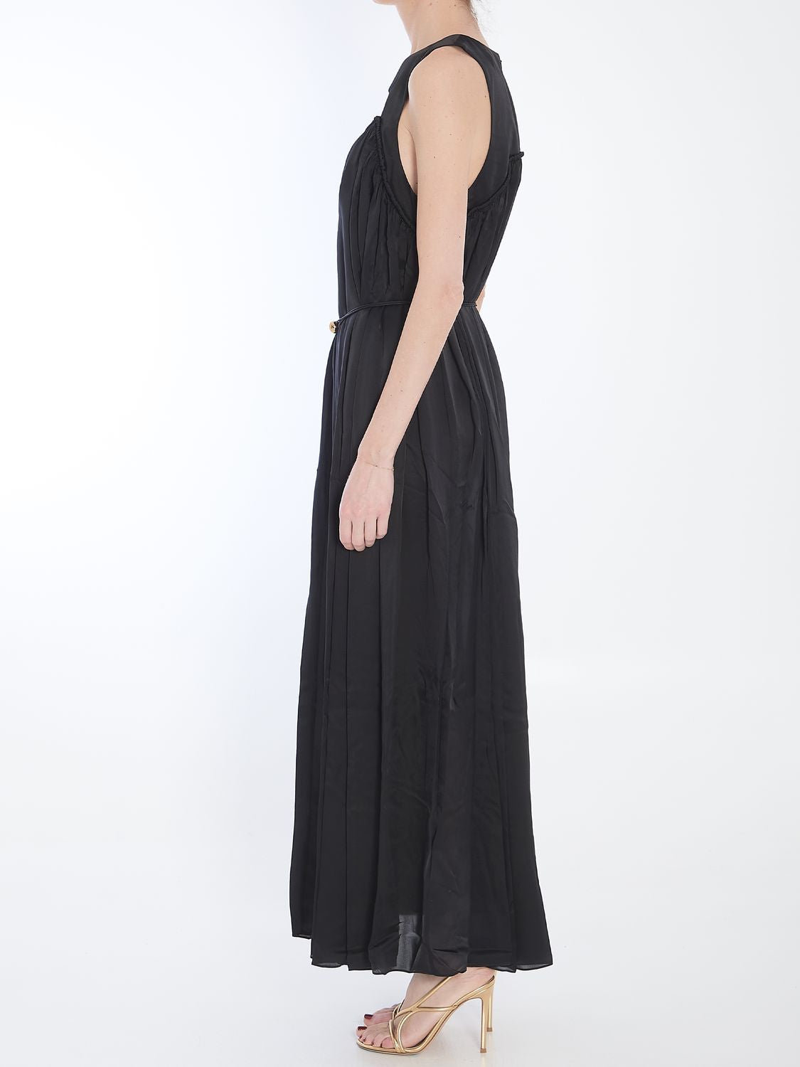 ZIMMERMANN Maxi Dress with Sweetheart Neckline and Cut-Out