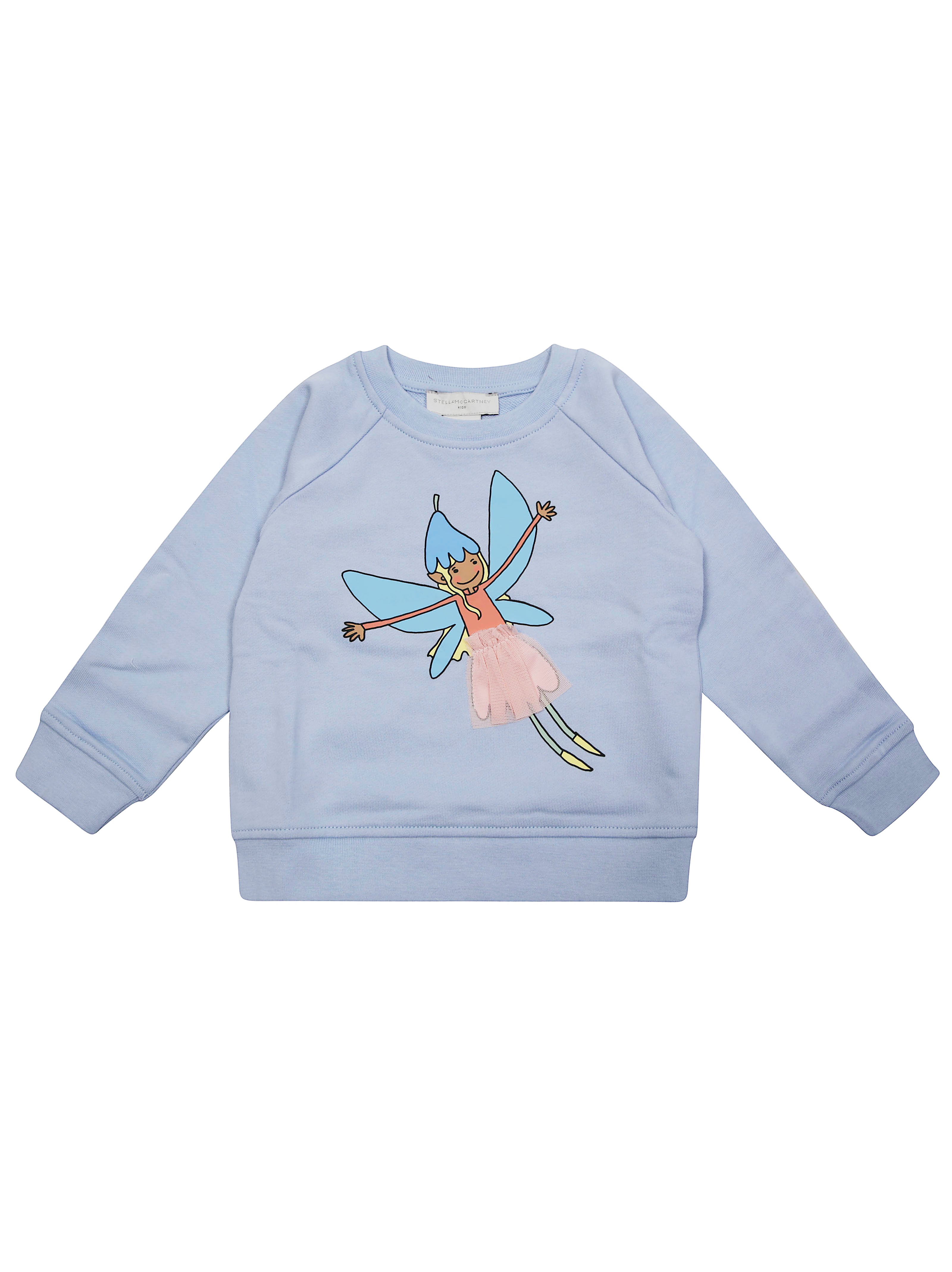 STELLA MC CARTNEY Mini Graphic Sweatshirt with Skirt Detail