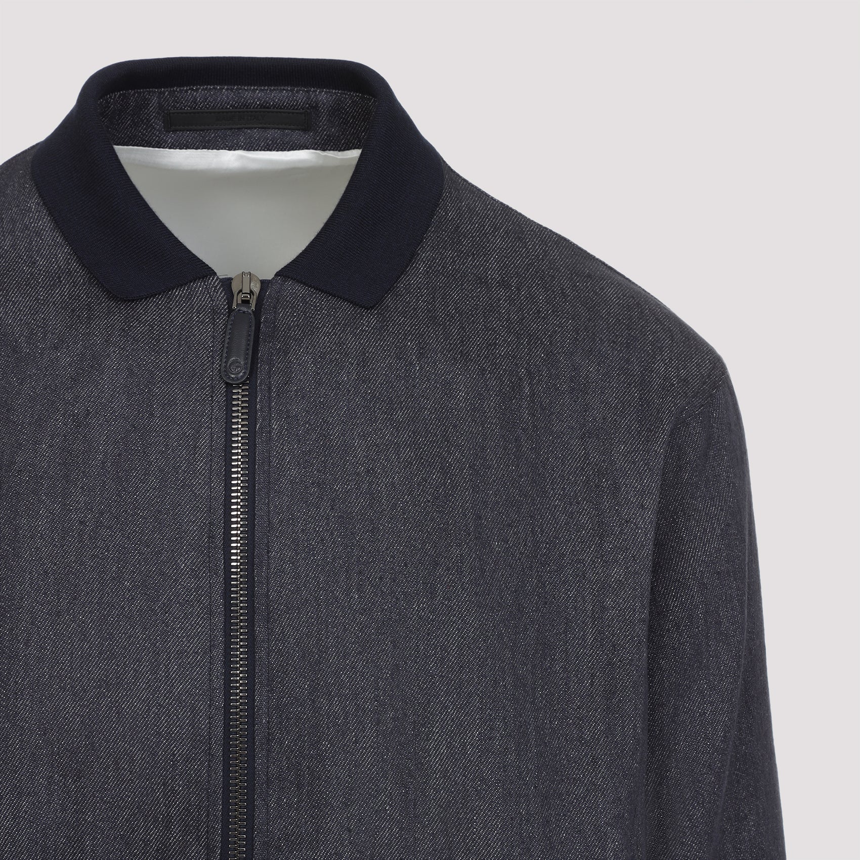 GIORGIO ARMANI Linen Jacket for Men - SS25 Collection
