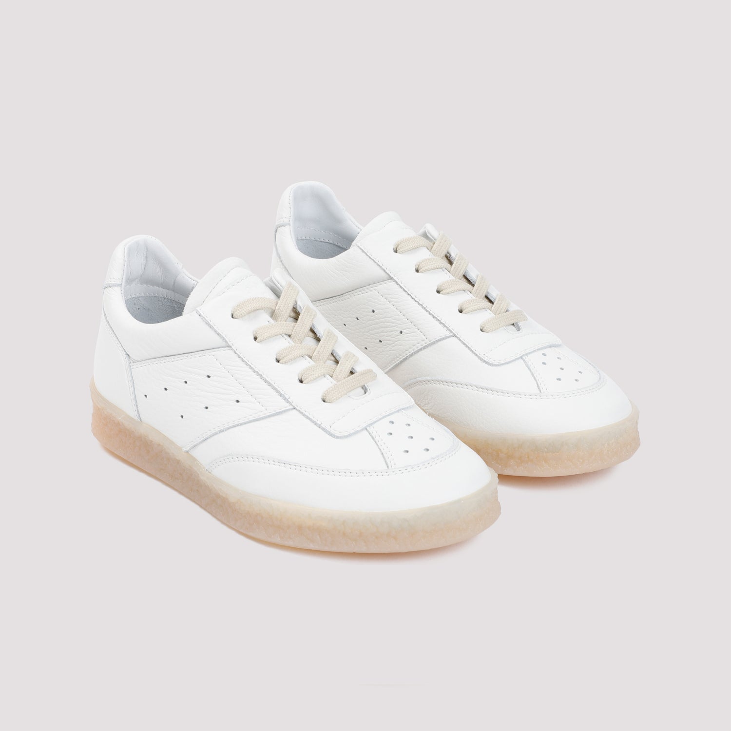 MM6 MAISON MARGIELA Men's Classic Leather Sneakers