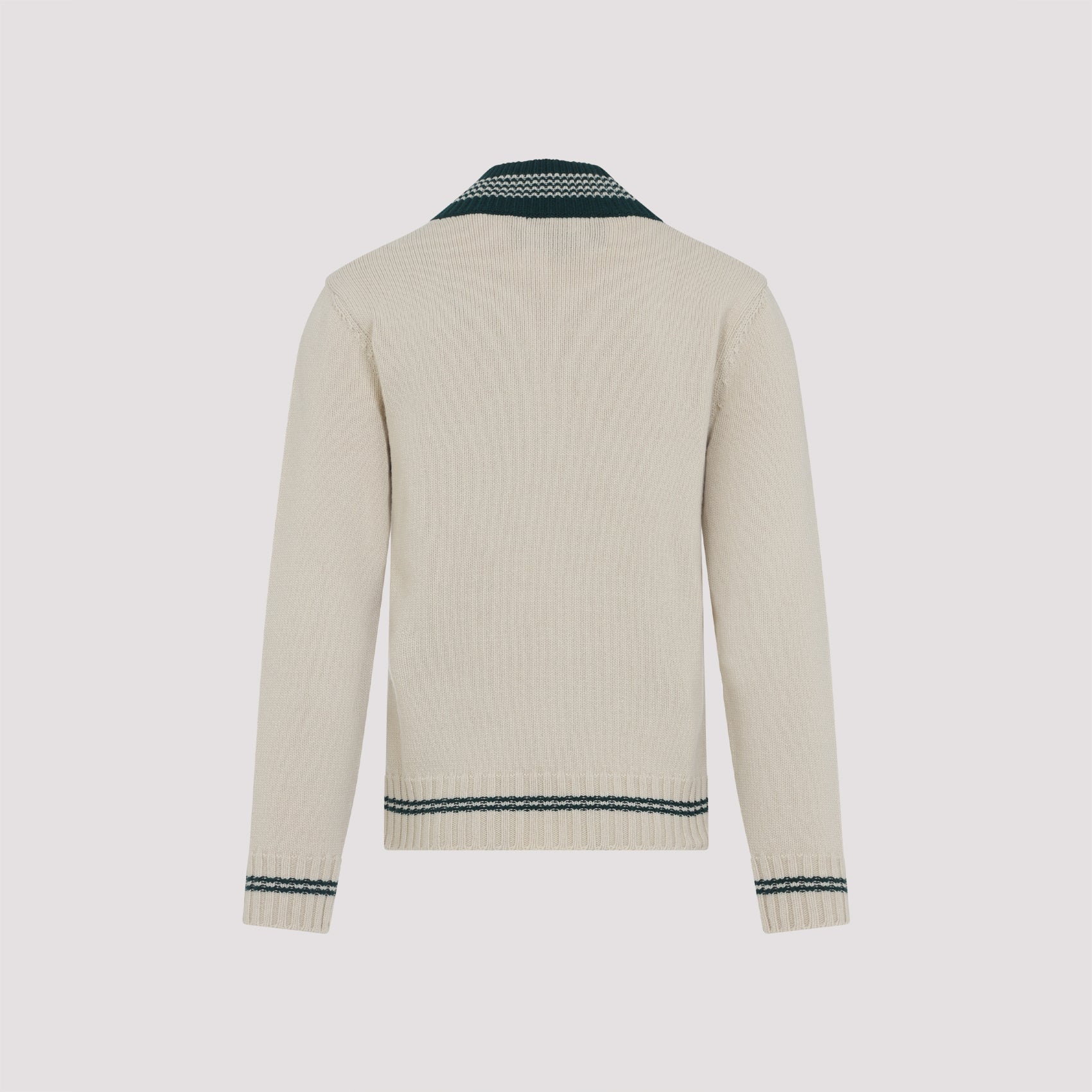 VALENTINO Premium Virgin Wool Pullover for Men