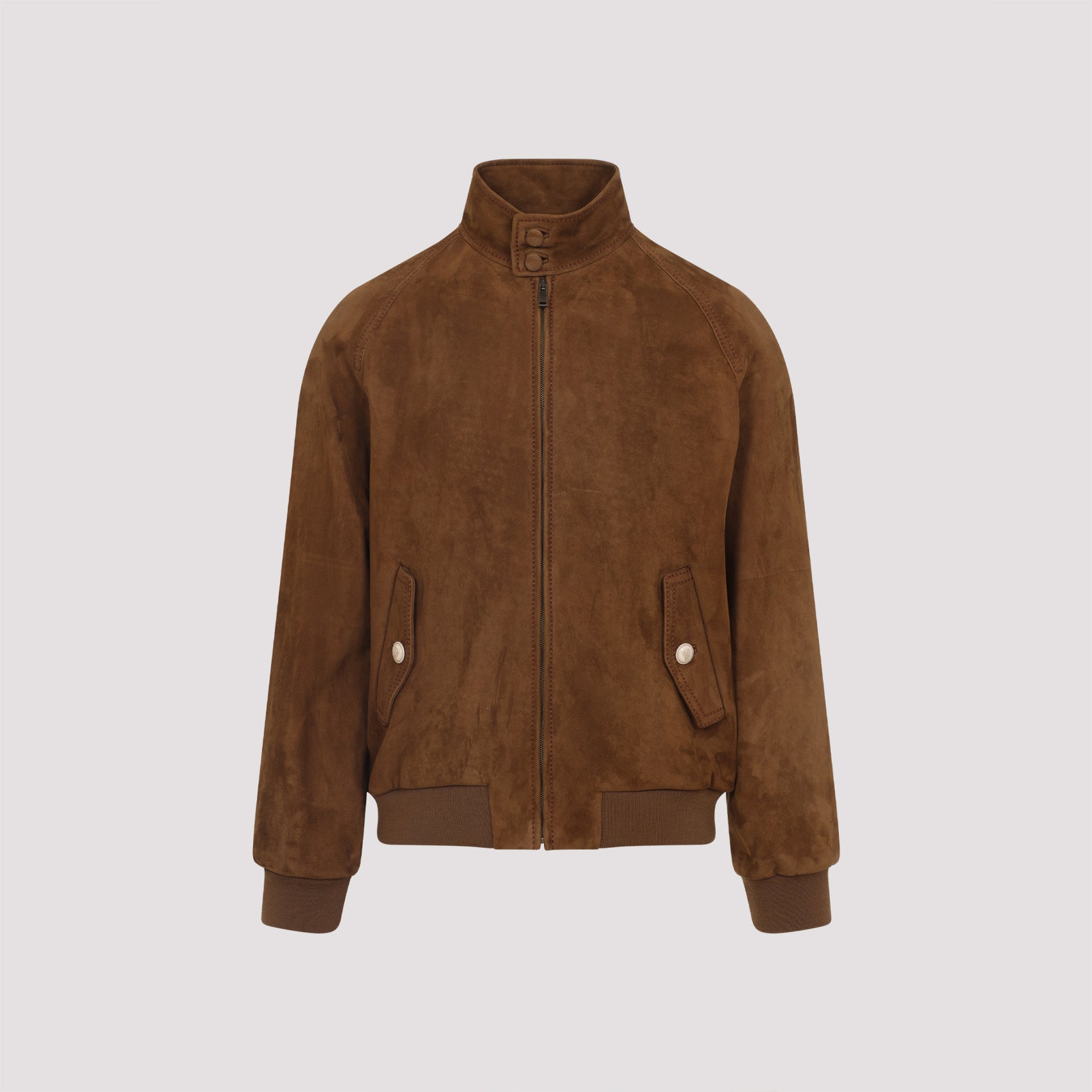 VALENTINO Suede Jacket for Men - FW25 Collection