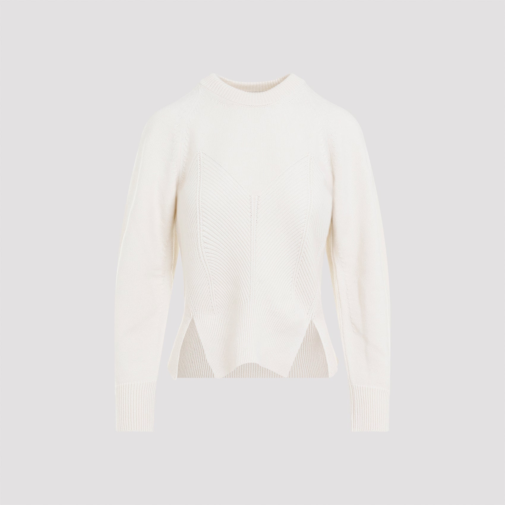 ALEXANDER MCQUEEN Chevron Cashmere Pullover