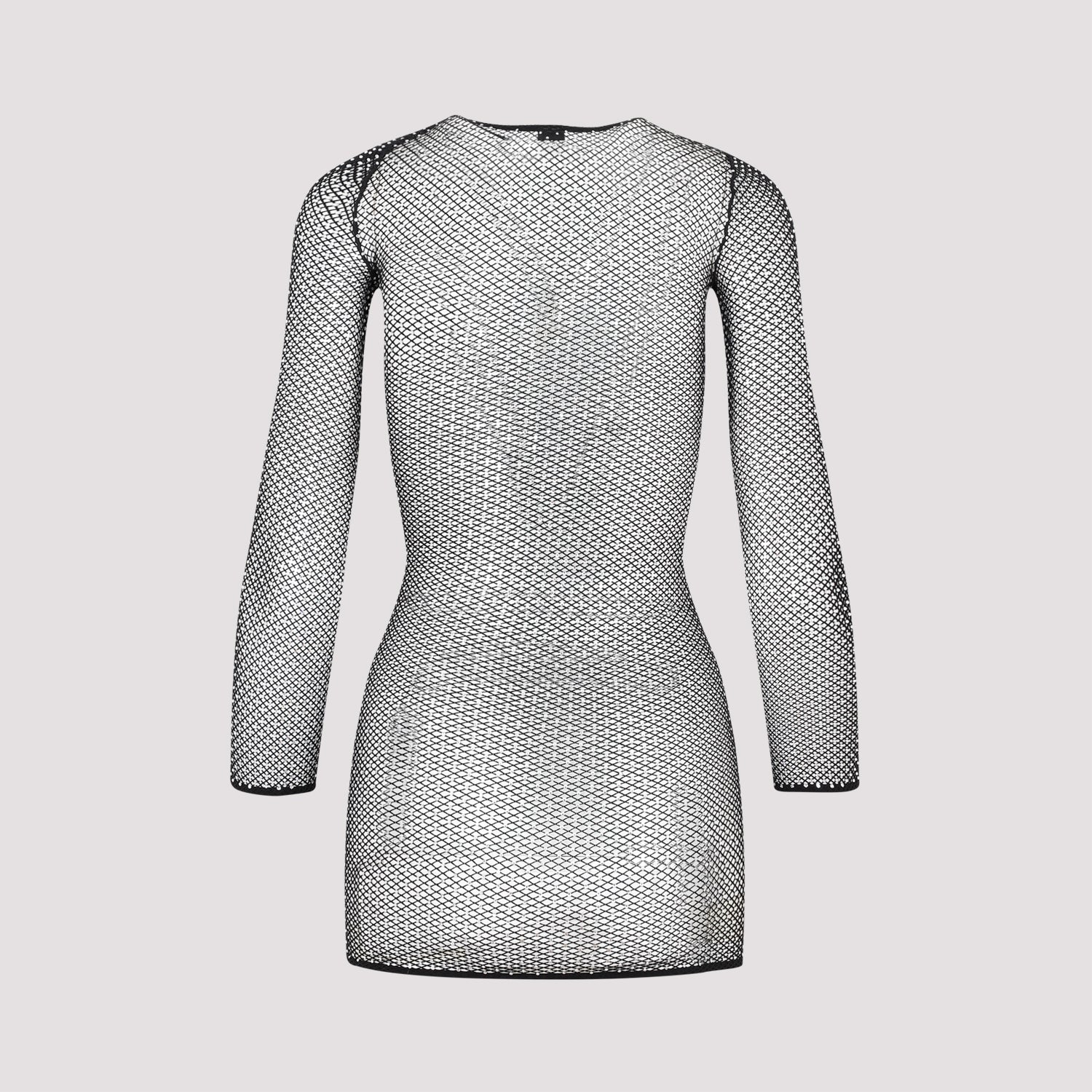 BALENCIAGA Crystal Mesh Mini Top for Men