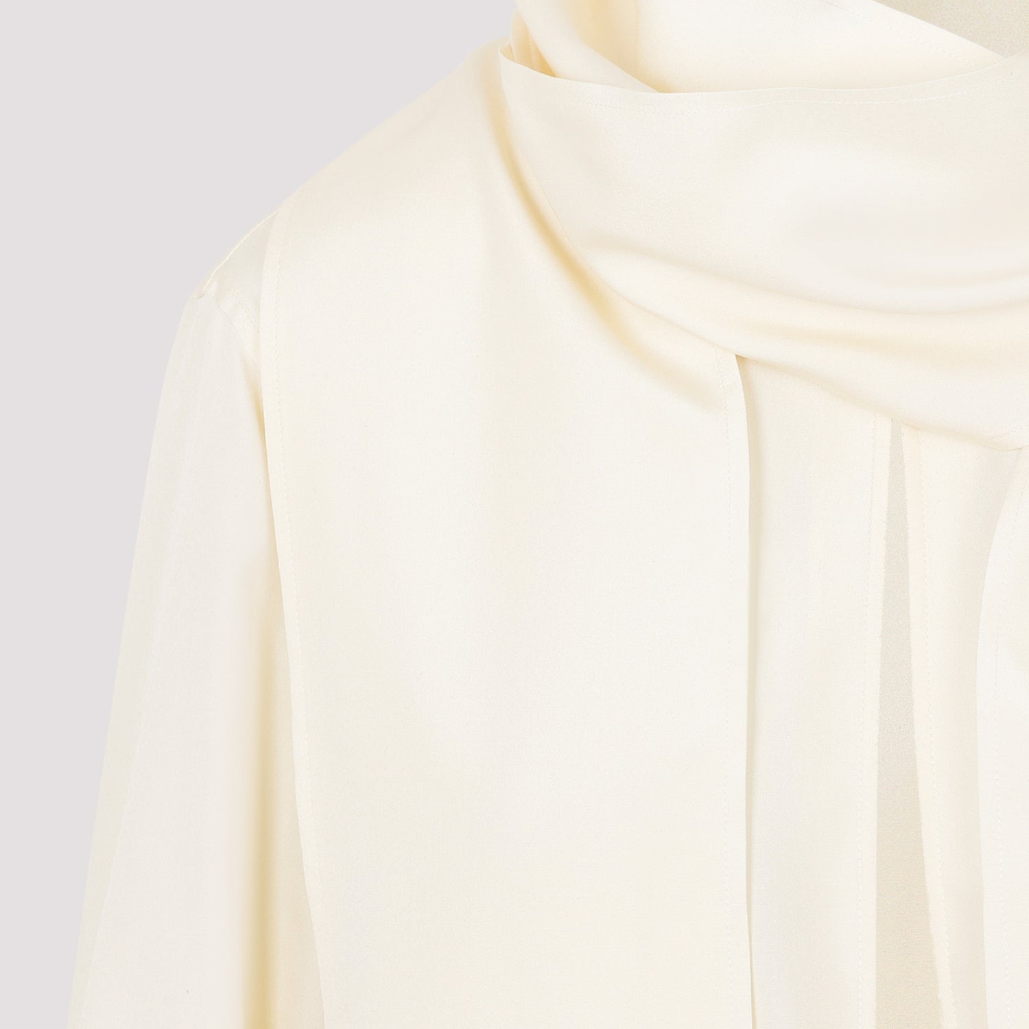 GIVENCHY Silk Foulard Style Blouse - FW23
