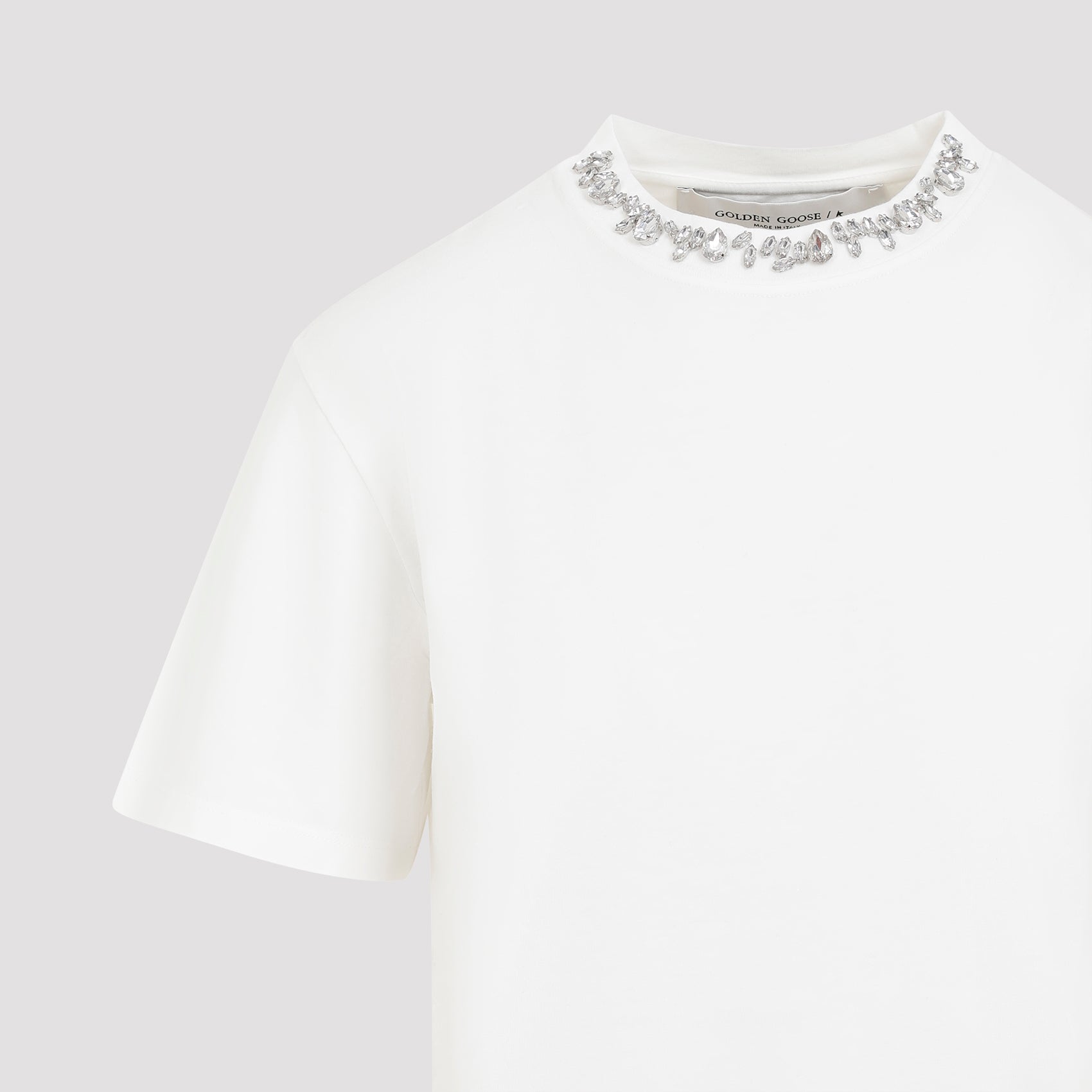 GOLDEN GOOSE Embroidered T-Shirt for Men - Fall/Winter 2025