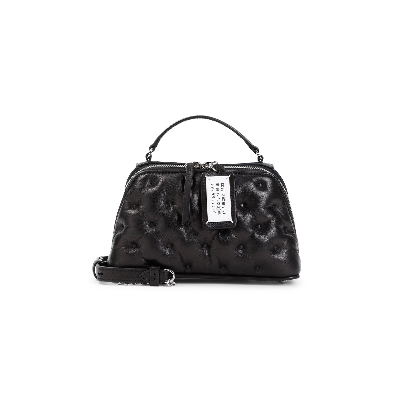 MAISON MARGIELA Glam Slam Strapezoid Mini Handbag - 21cm x 13cm x 7cm