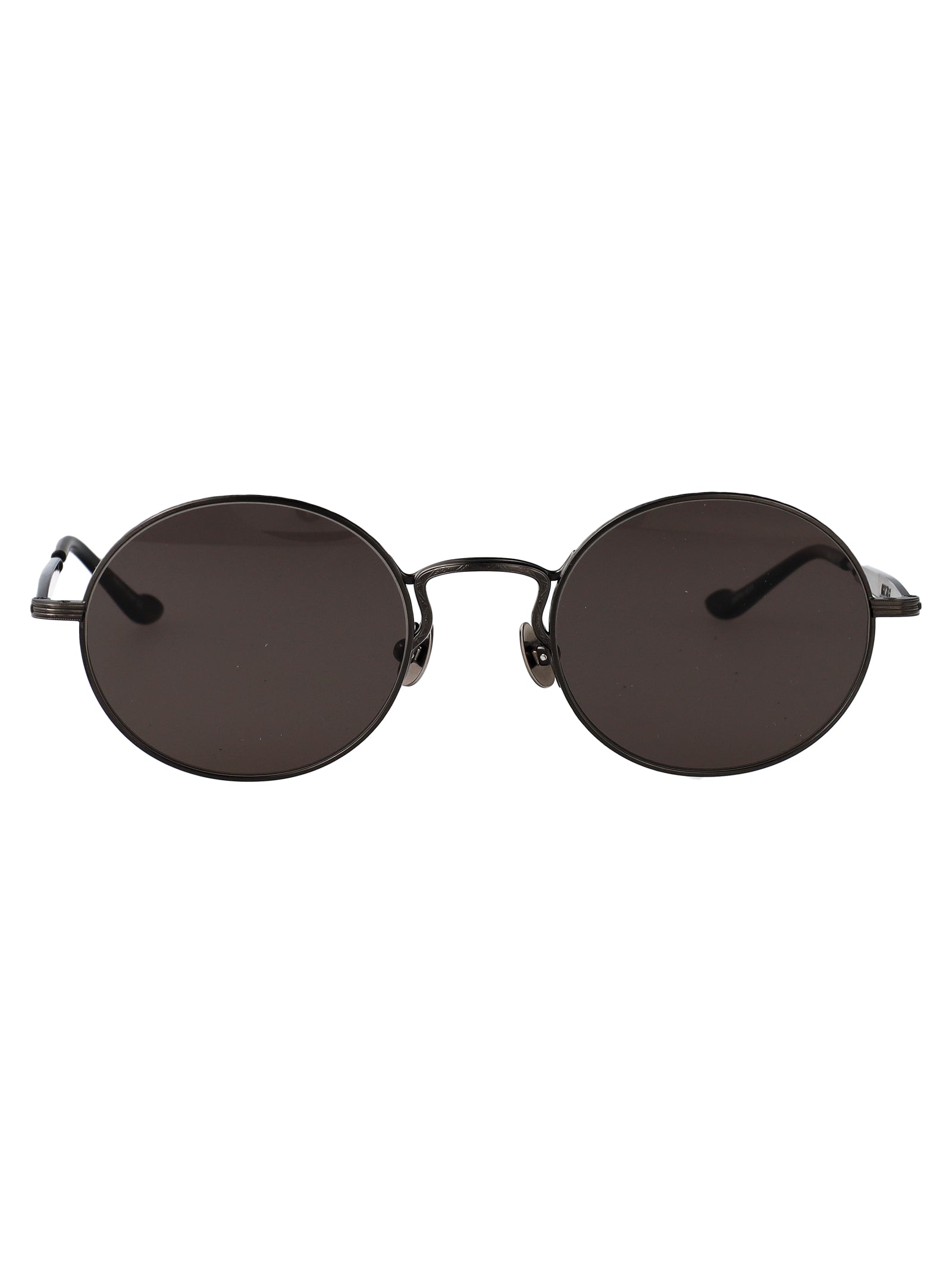 MATSUDA Brushed Ruthenium Metal Sunglasses