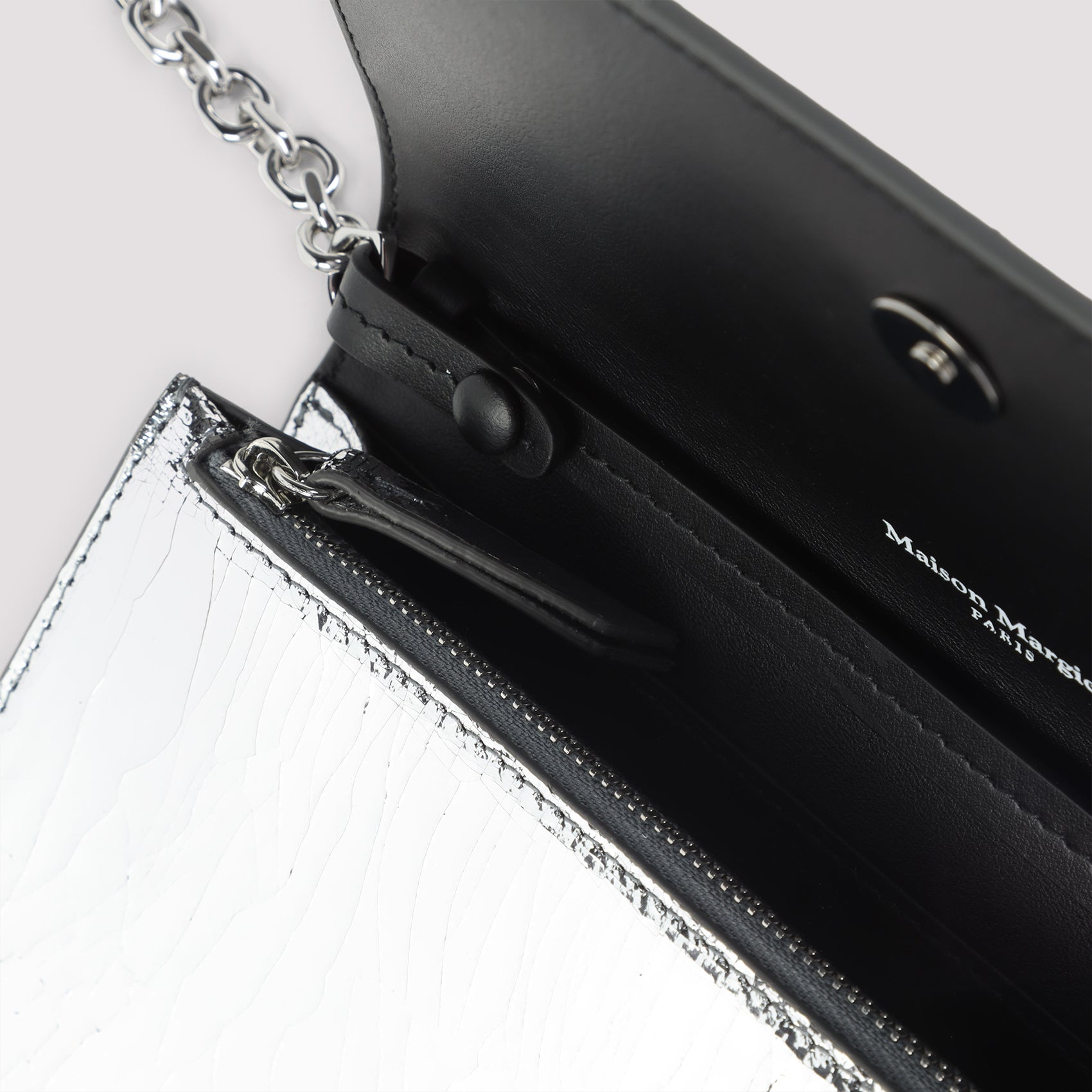 MAISON MARGIELA Mini Leather Fold Over Handbag