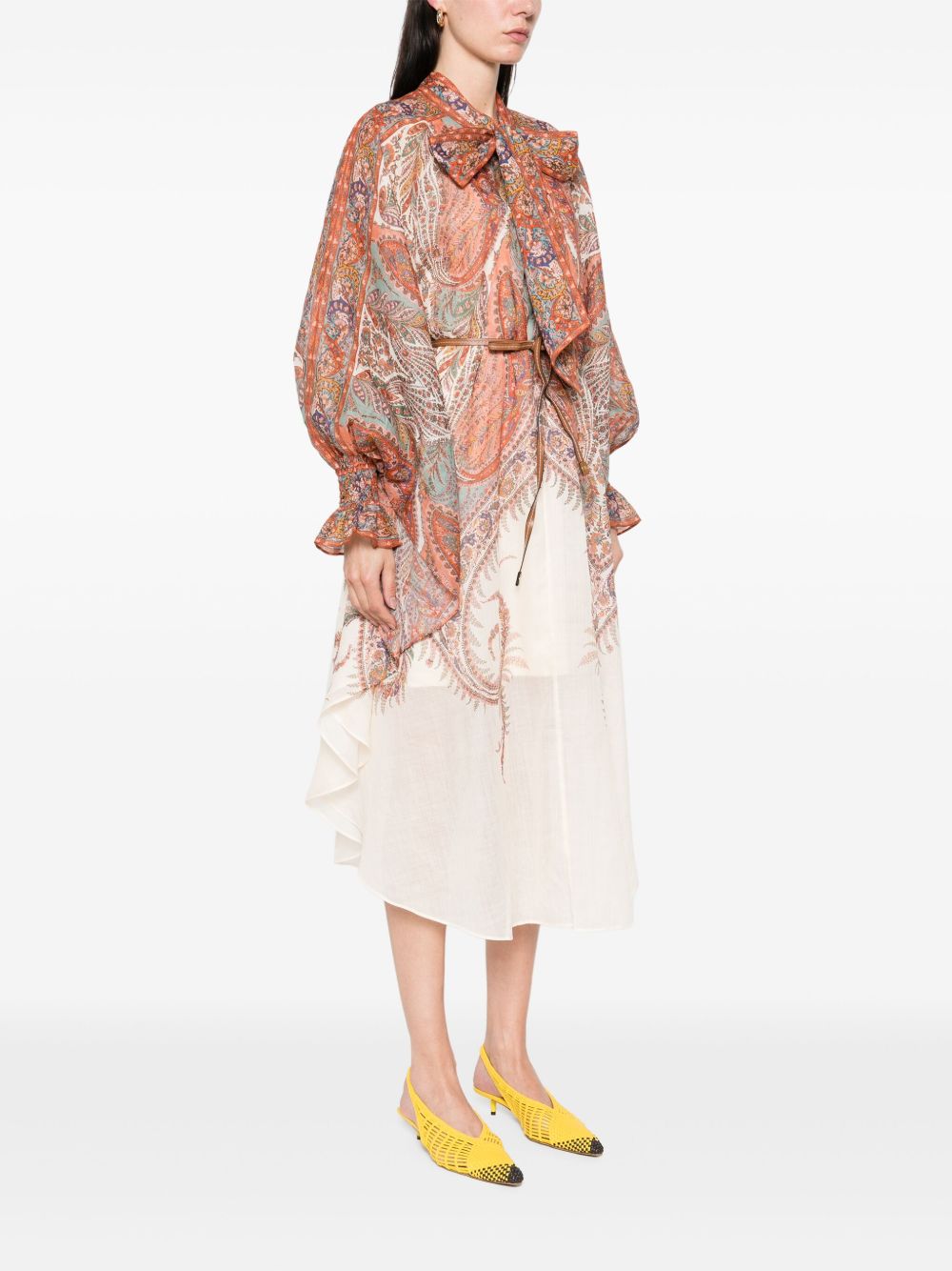 ZIMMERMANN Midi Dress Rhiannon - Size 1