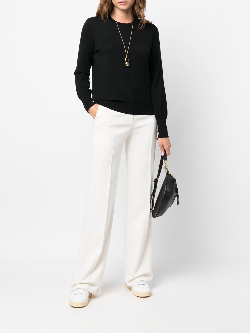 FILIPPA K Merino Round Neck Sweater - Women’s Cozy Essential