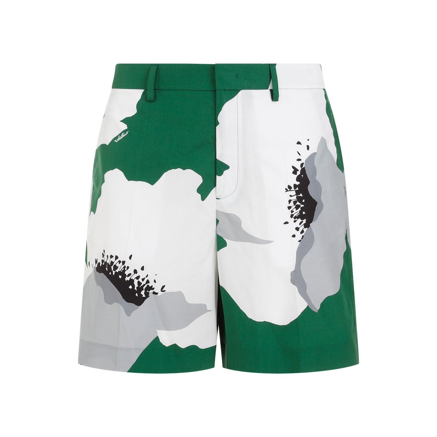 VALENTINO Cotton Mini Shorts for Men - SS24 Collection
