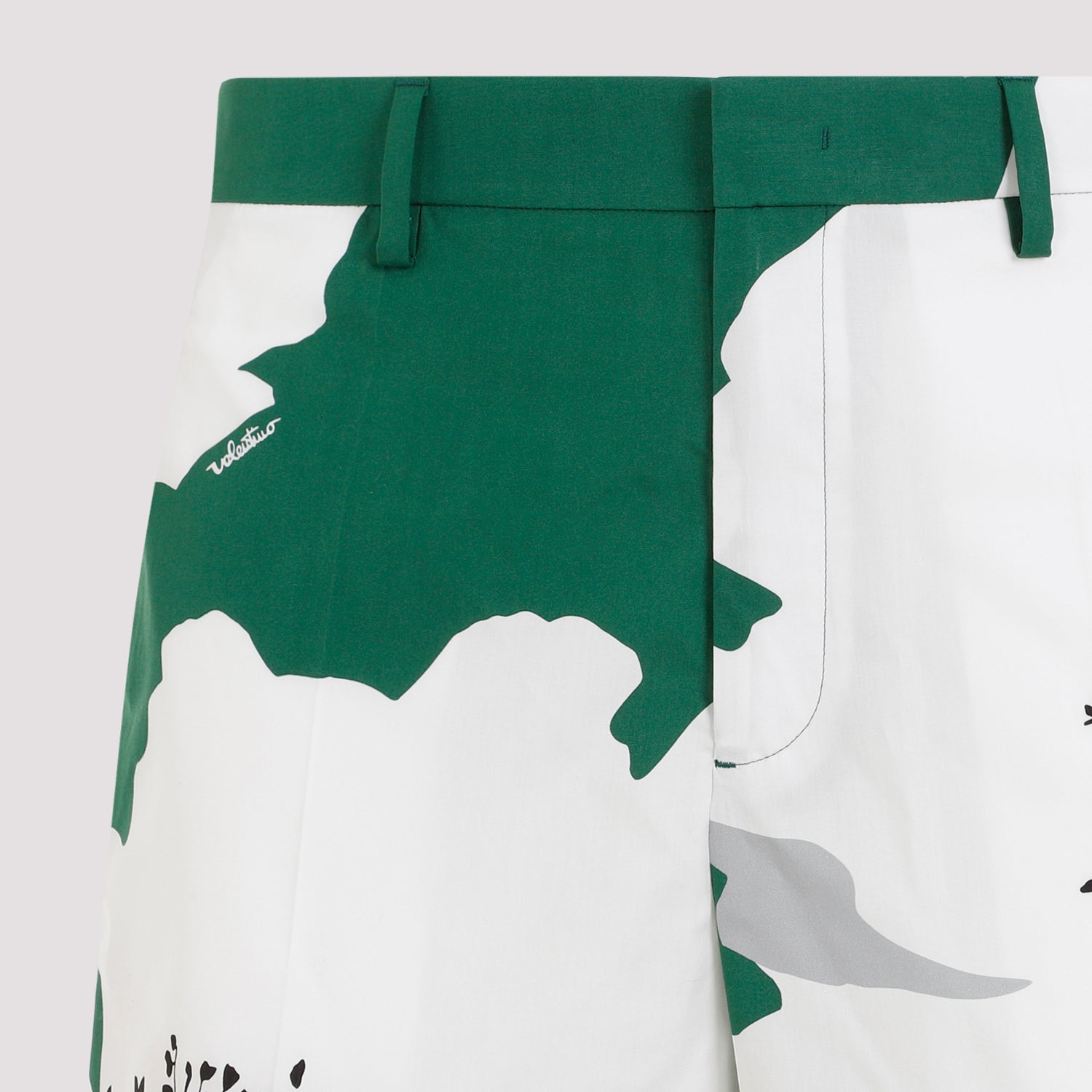 VALENTINO Cotton Mini Shorts for Men - SS24 Collection