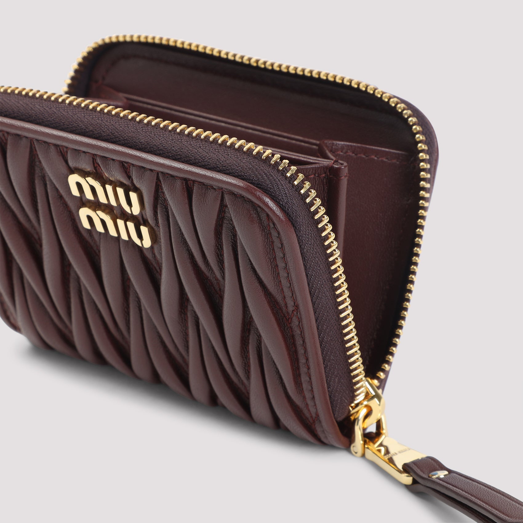MIU MIU Mini Lamb Leather Coin Case