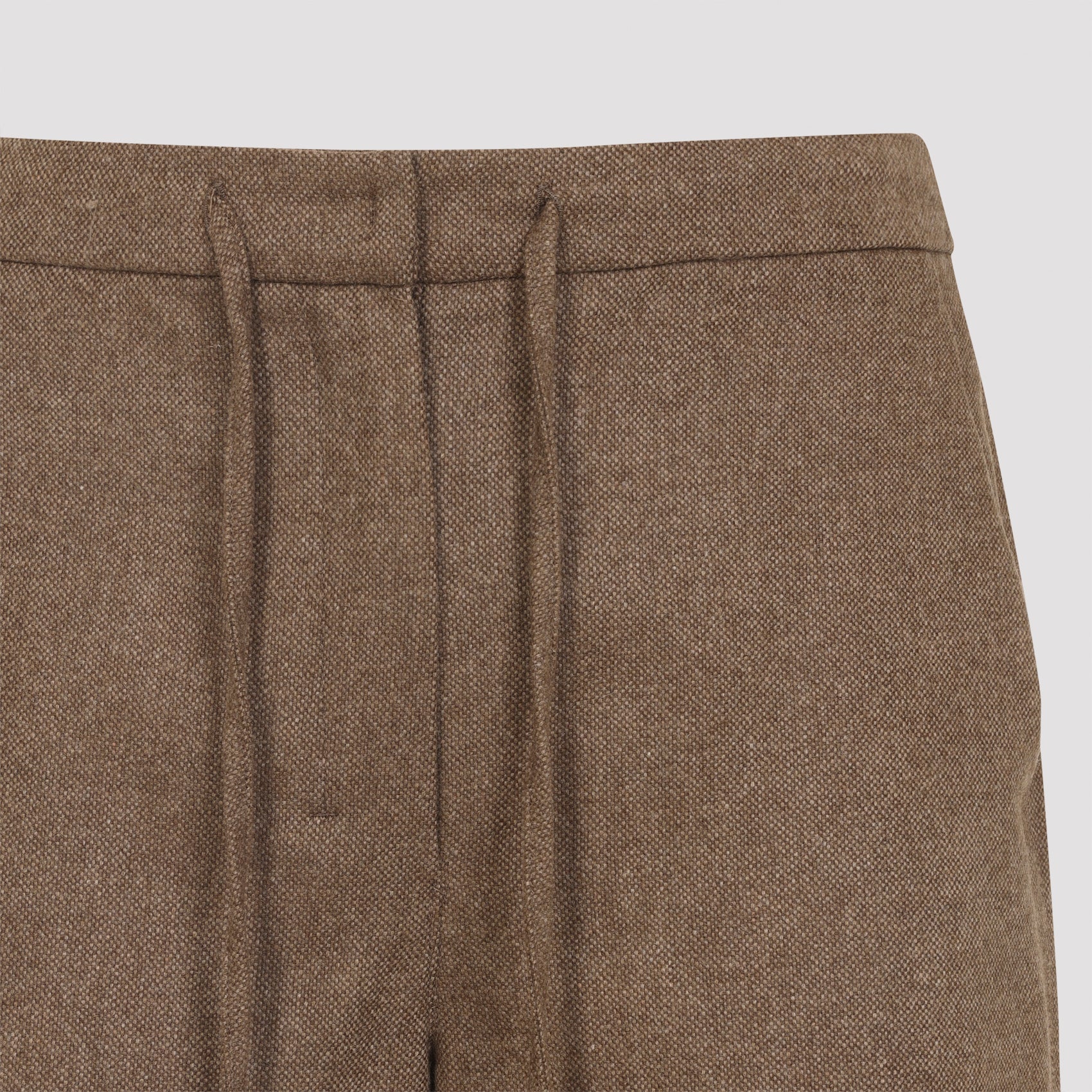MAX MARA`S Cropped Wool Blend Pants for Men