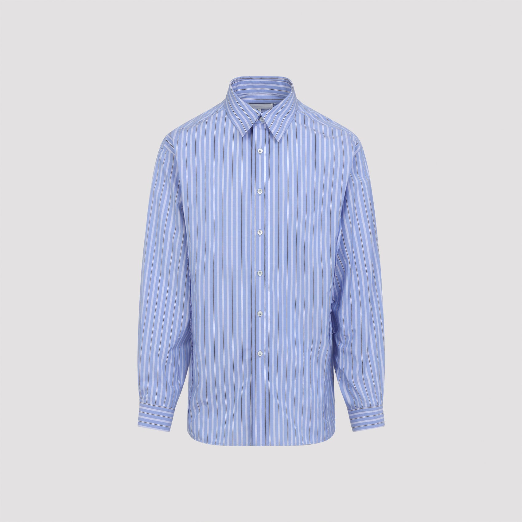 MAISON MARGIELA Men's Long Sleeve Cotton Shirt