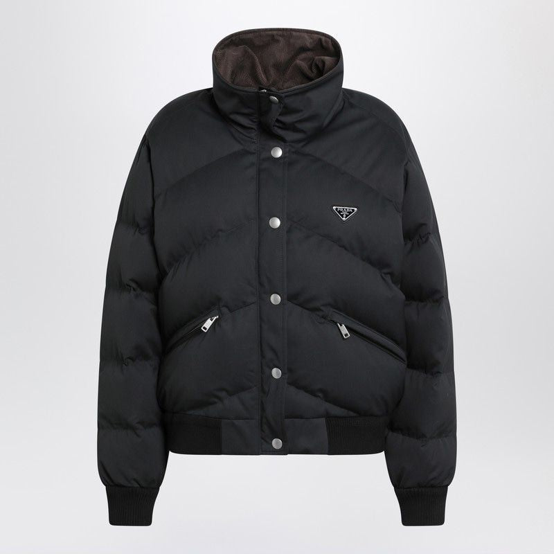 PRADA Chic Cotton and Silk Down Jacket for Women