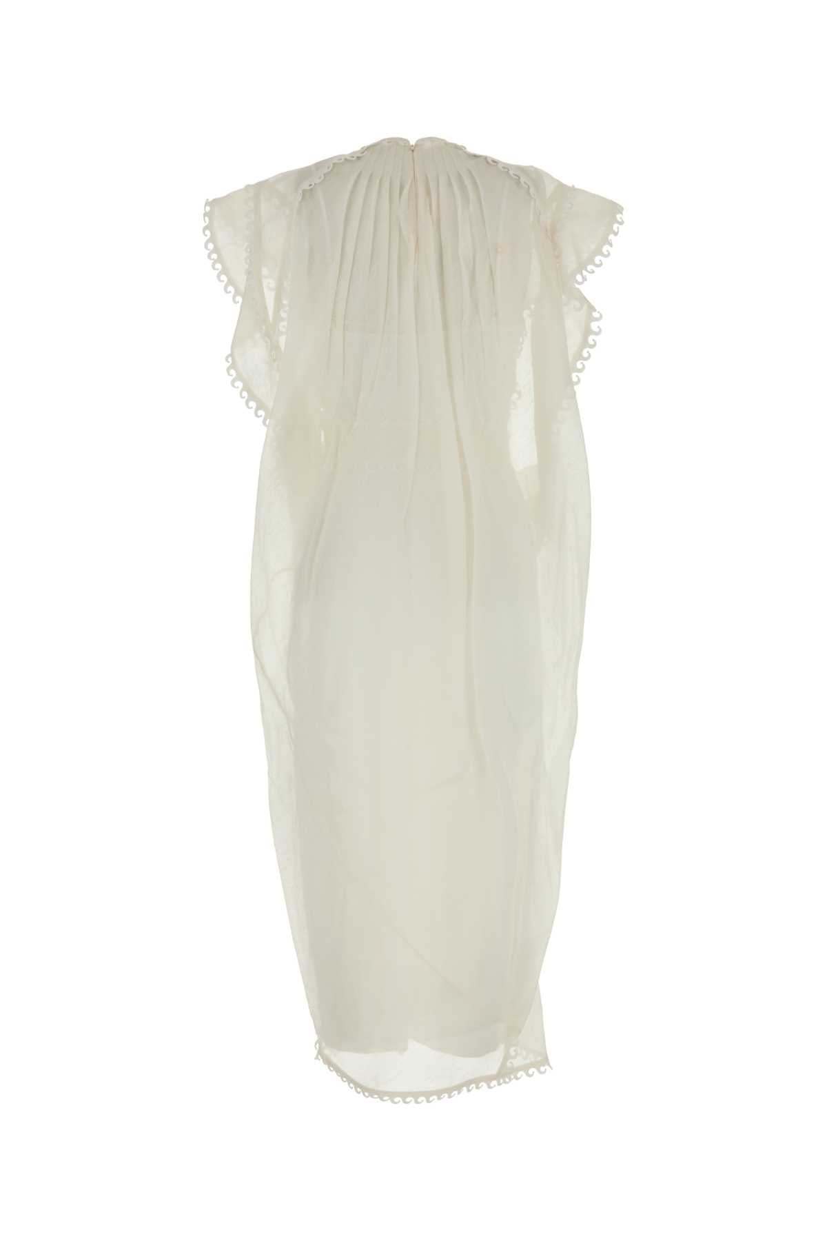 ZIMMERMANN Linen Blend Waterfall Dress