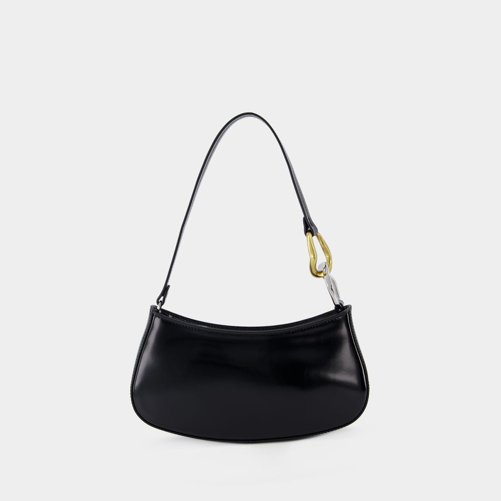 STAUD Mini Hobo Handbag with Chic Rings