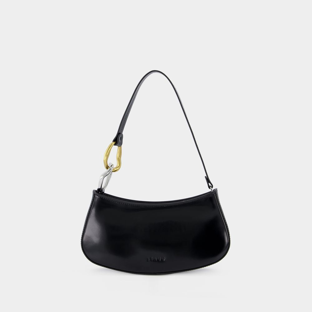 STAUD Mini Hobo Handbag with Chic Rings