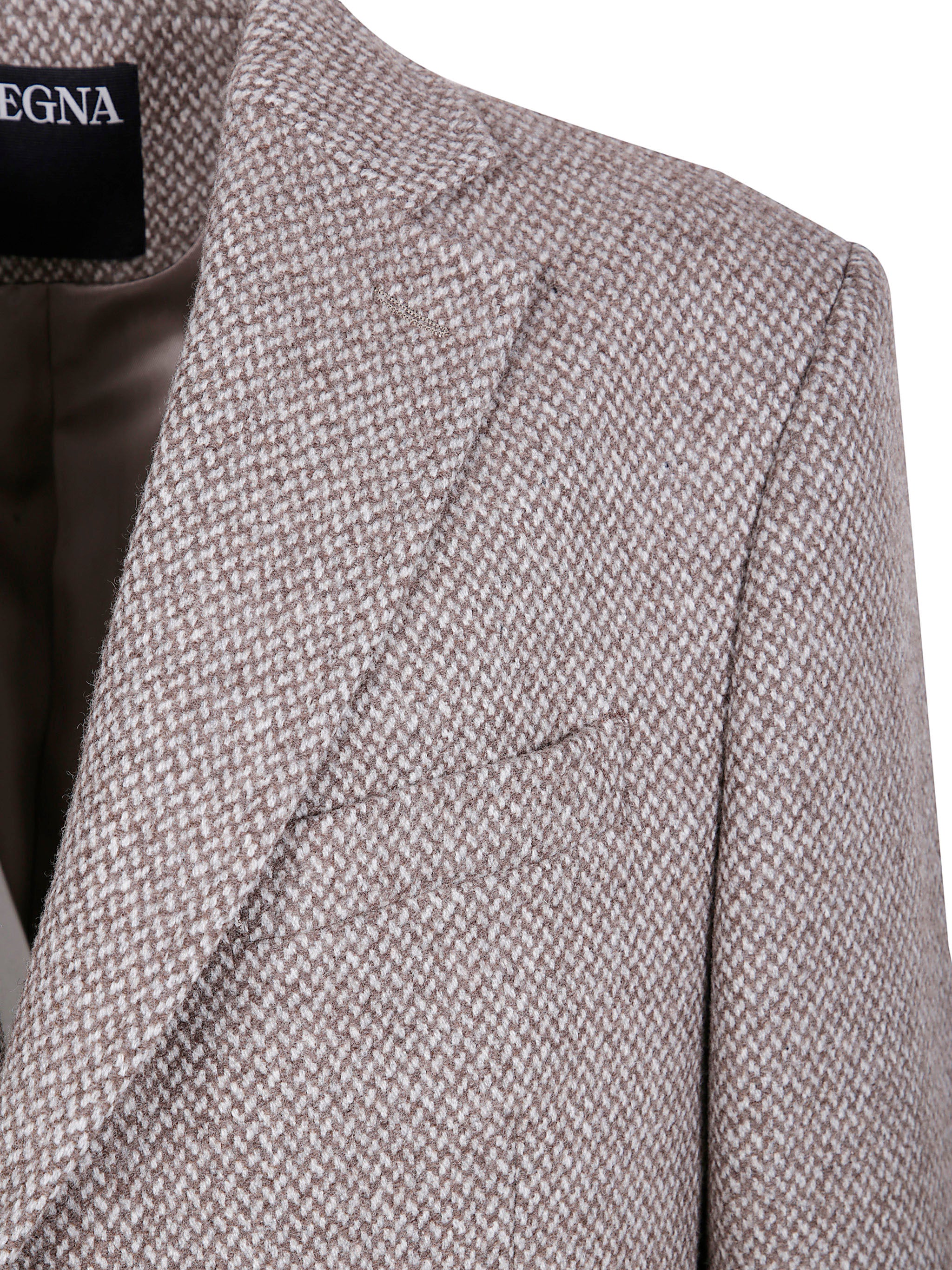 ZEGNA Luxury Wool and Cashmere Overcoat for Men