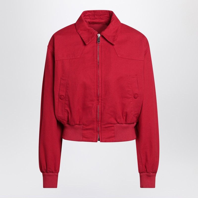PRADA Bomber Jacket in Canvas for Women