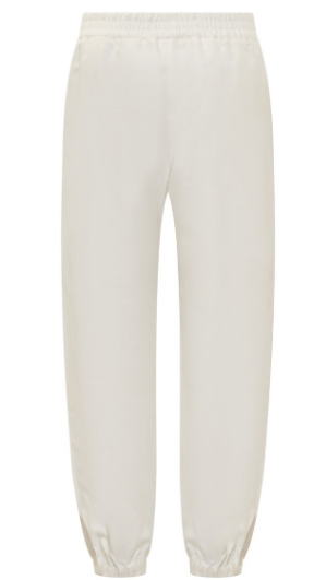 MONCLER Twill Jogging Trousers for Women - SS24 Collection