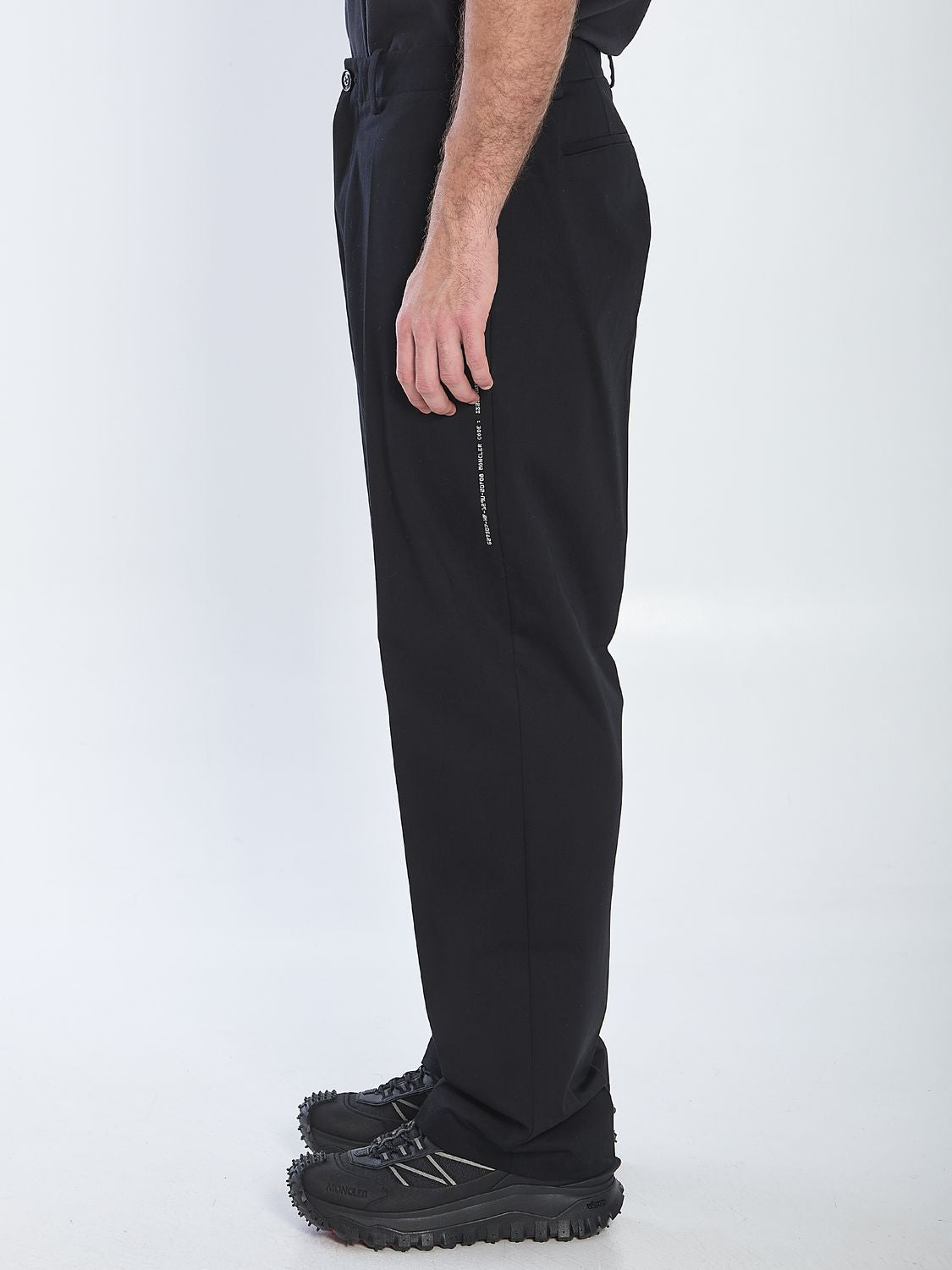 MONCLER GENIUS Lightweight Cotton Gabardine Trousers - Size 48