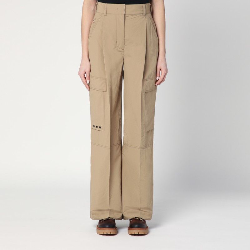 MONCLER GRENOBLE Technical Fabric Cargo Pants for Women