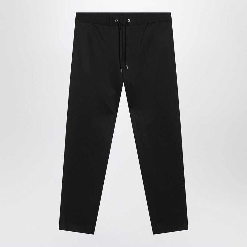 MONCLER Men's Technical Jogging Trousers with Elastic Drawstring Waist