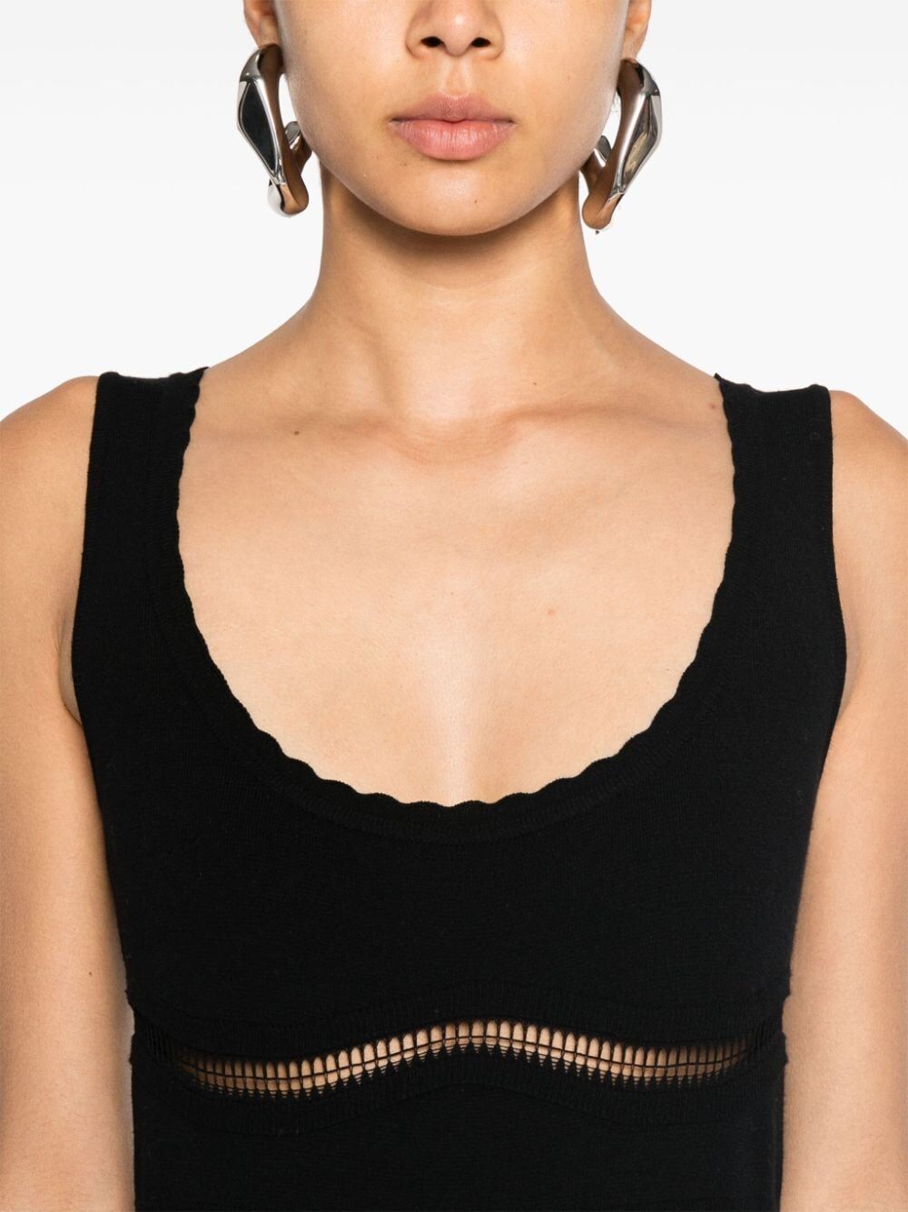 BLUMARINE Knit Tank Top Dress