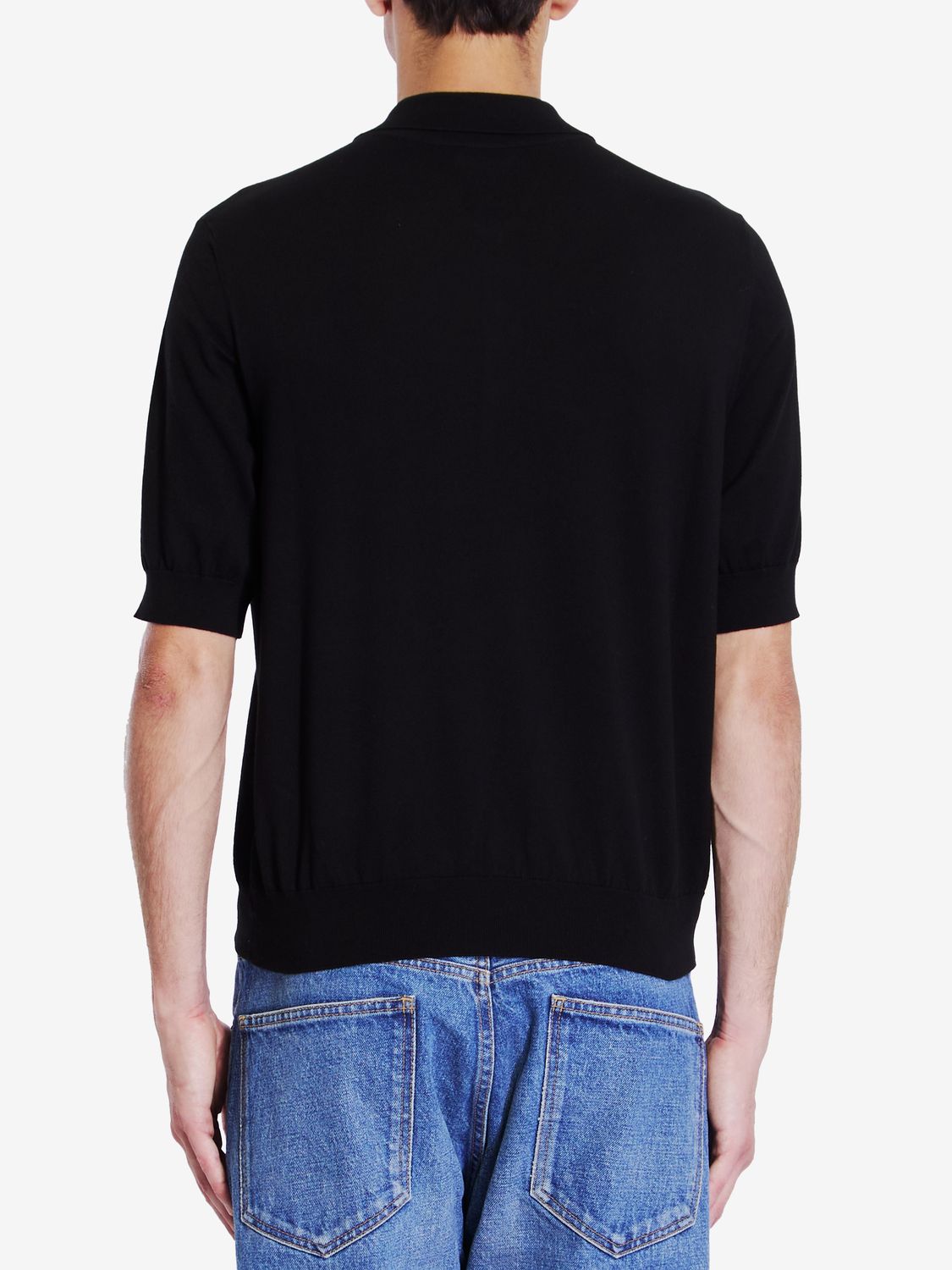 CELINE Triomphe Cotton Polo Shirt - Men’s SS25 Collection