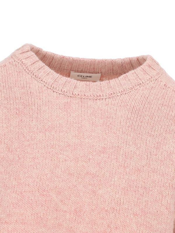 CELINE Wool Knit Sweater for Women - FW24 Collection