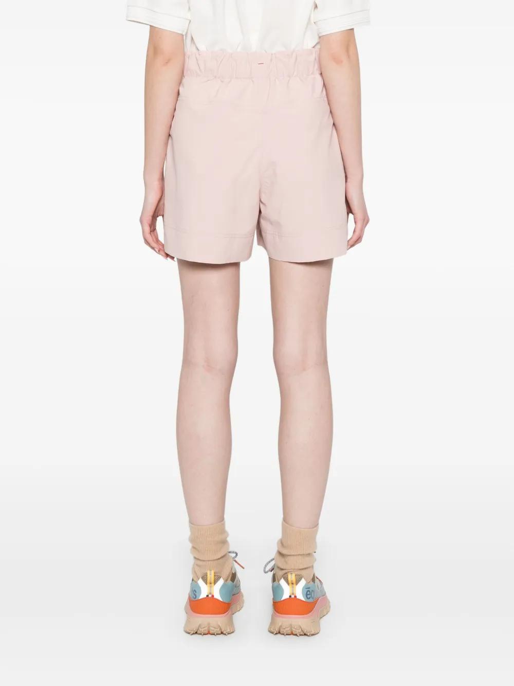 MONCLER GRENOBLE Cotton Gabardine Mini Shorts - Size S