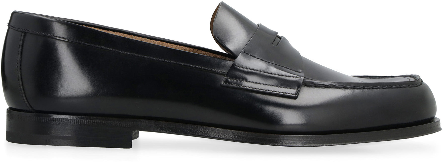 PRADA Classic Leather Loafers for Men