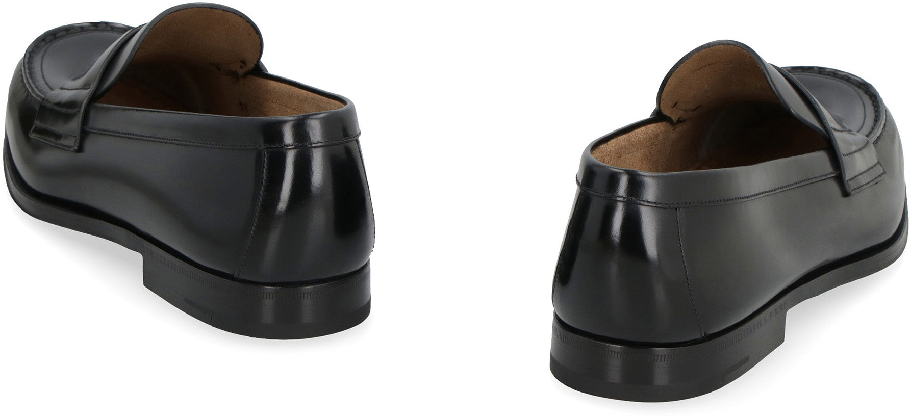 PRADA Classic Leather Loafers for Men