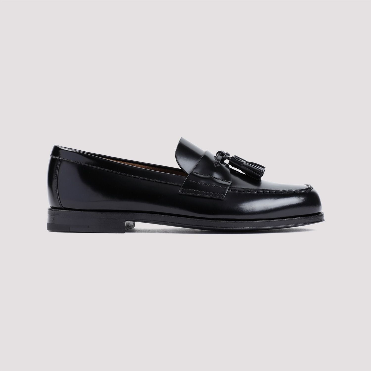 PRADA Classic Leather Loafers for Men