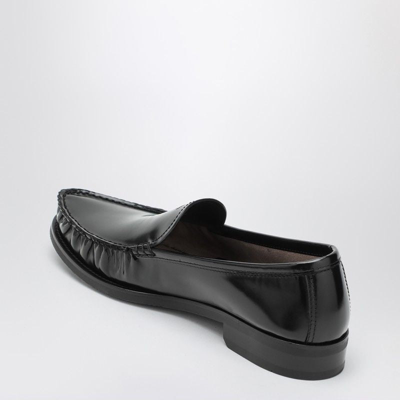 PRADA Brushed Leather Loafers for Men