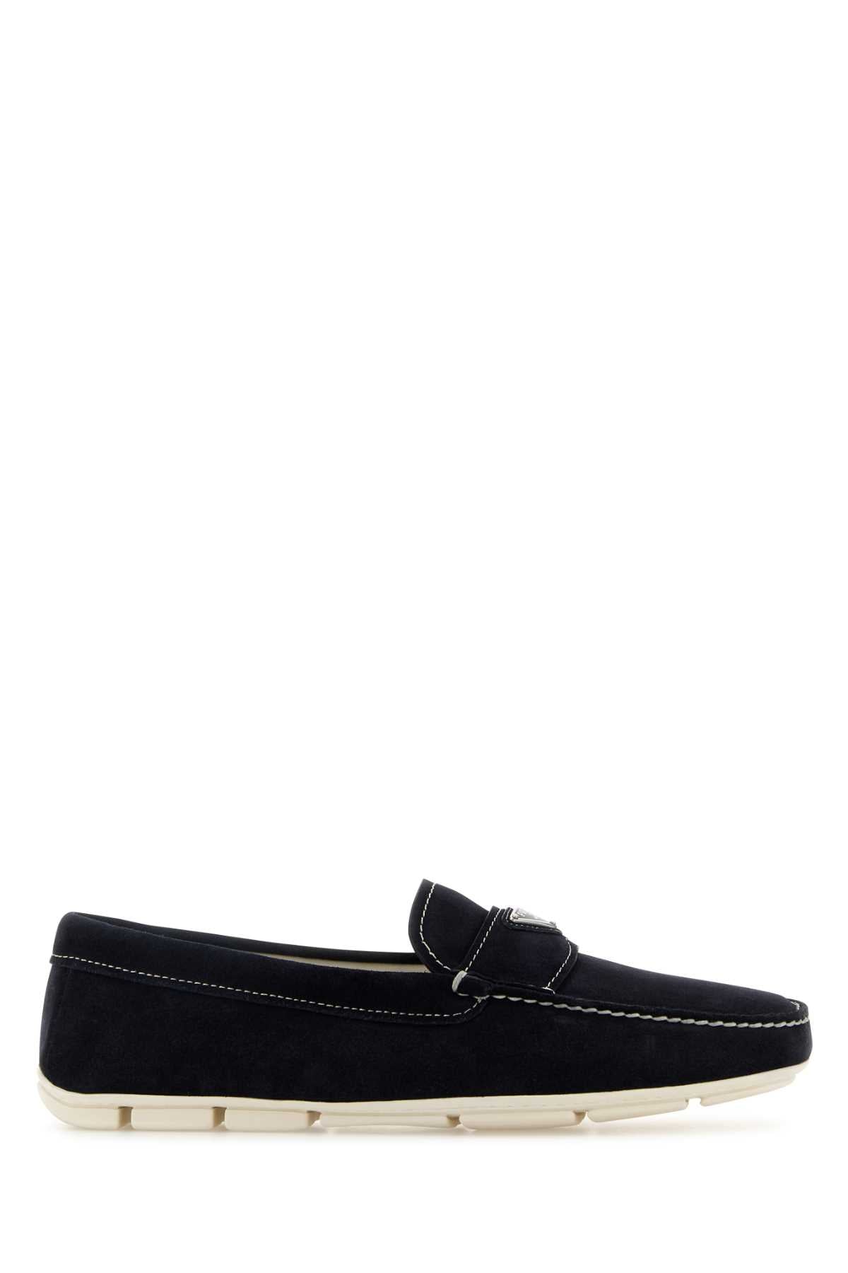 PRADA Suede Loafers