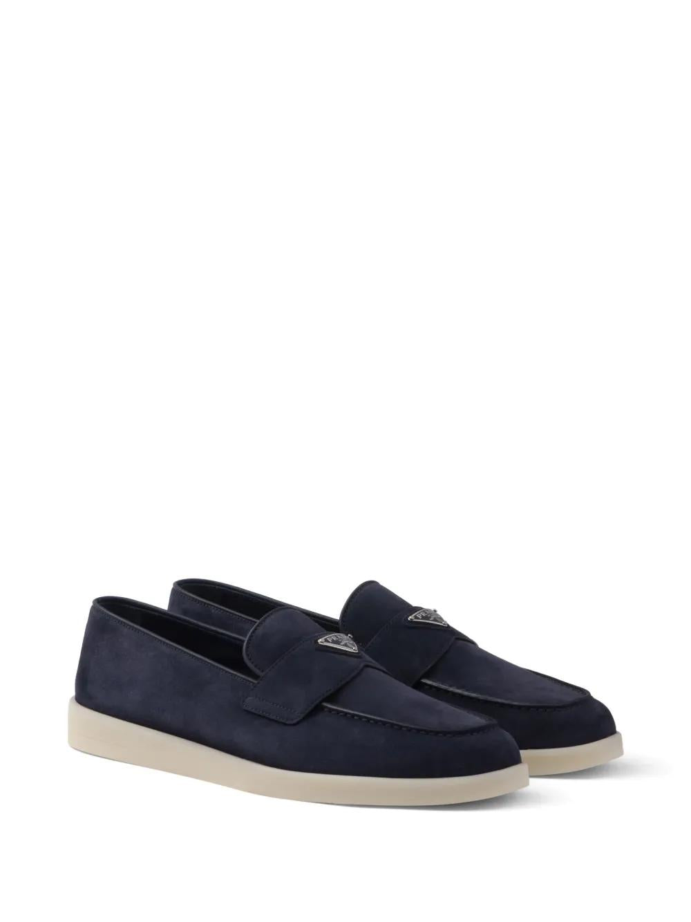 PRADA Men's Moccasin Shoes - Timeless Elegance
