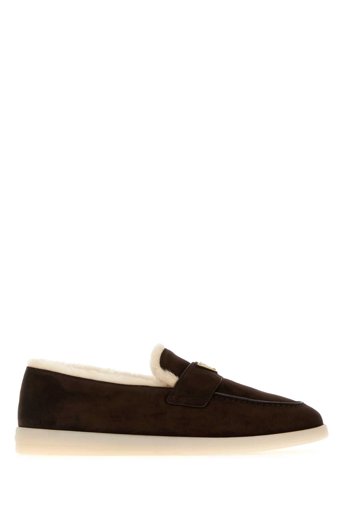 PRADA Men's Suede Loafers