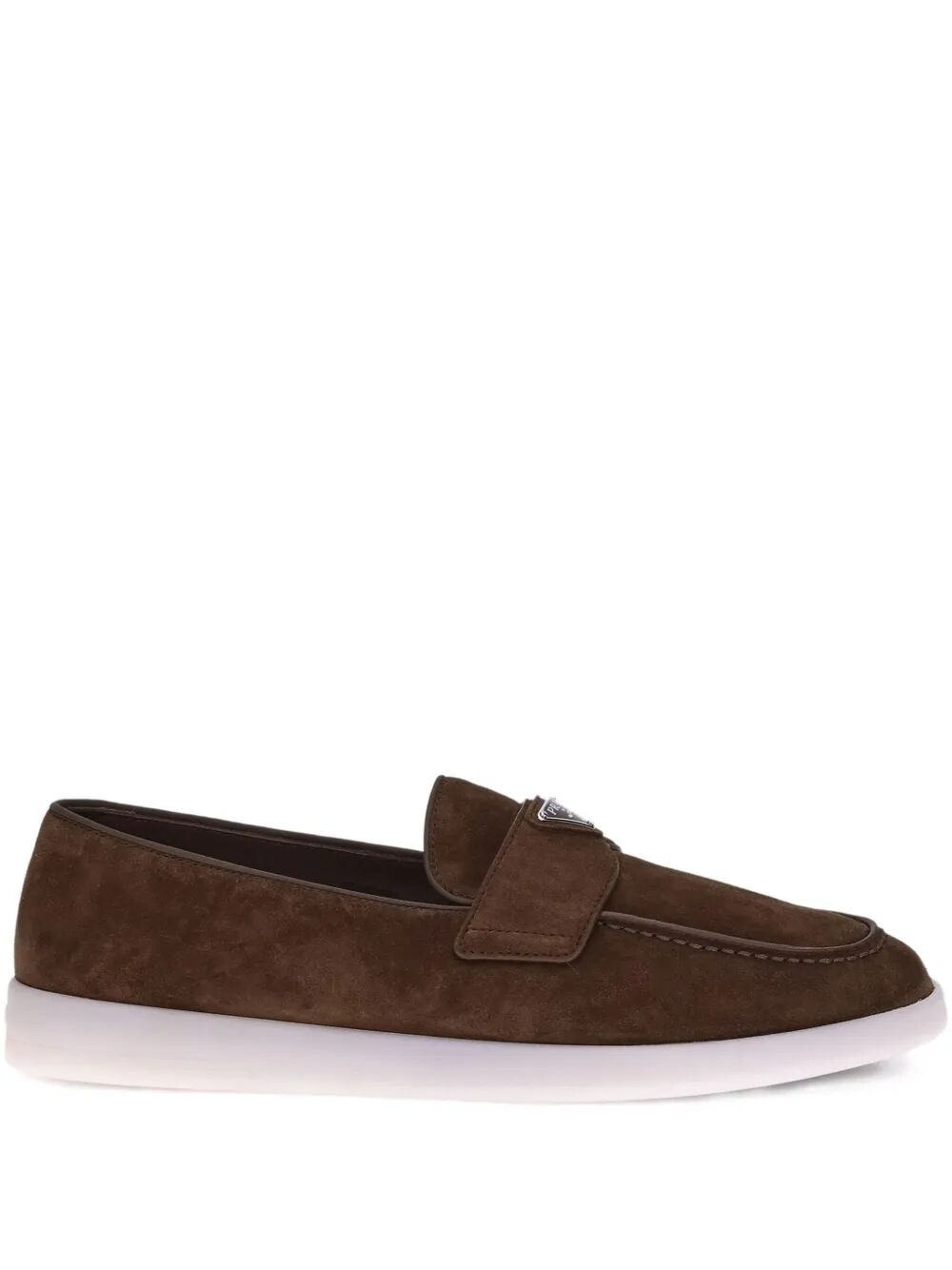 PRADA Classic Suede Loafers for Men