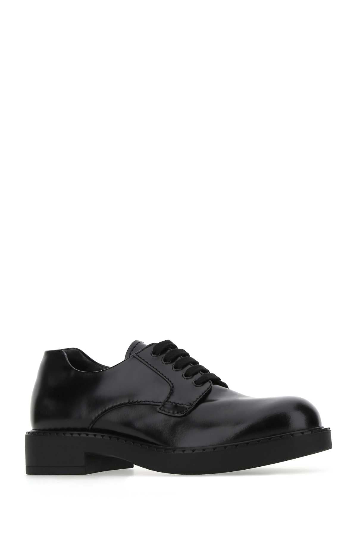 PRADA Leather Lace-Up Shoes for Men