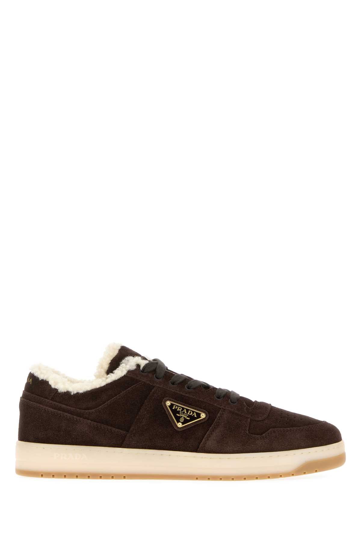PRADA Suede Downtown Sneakers for Men