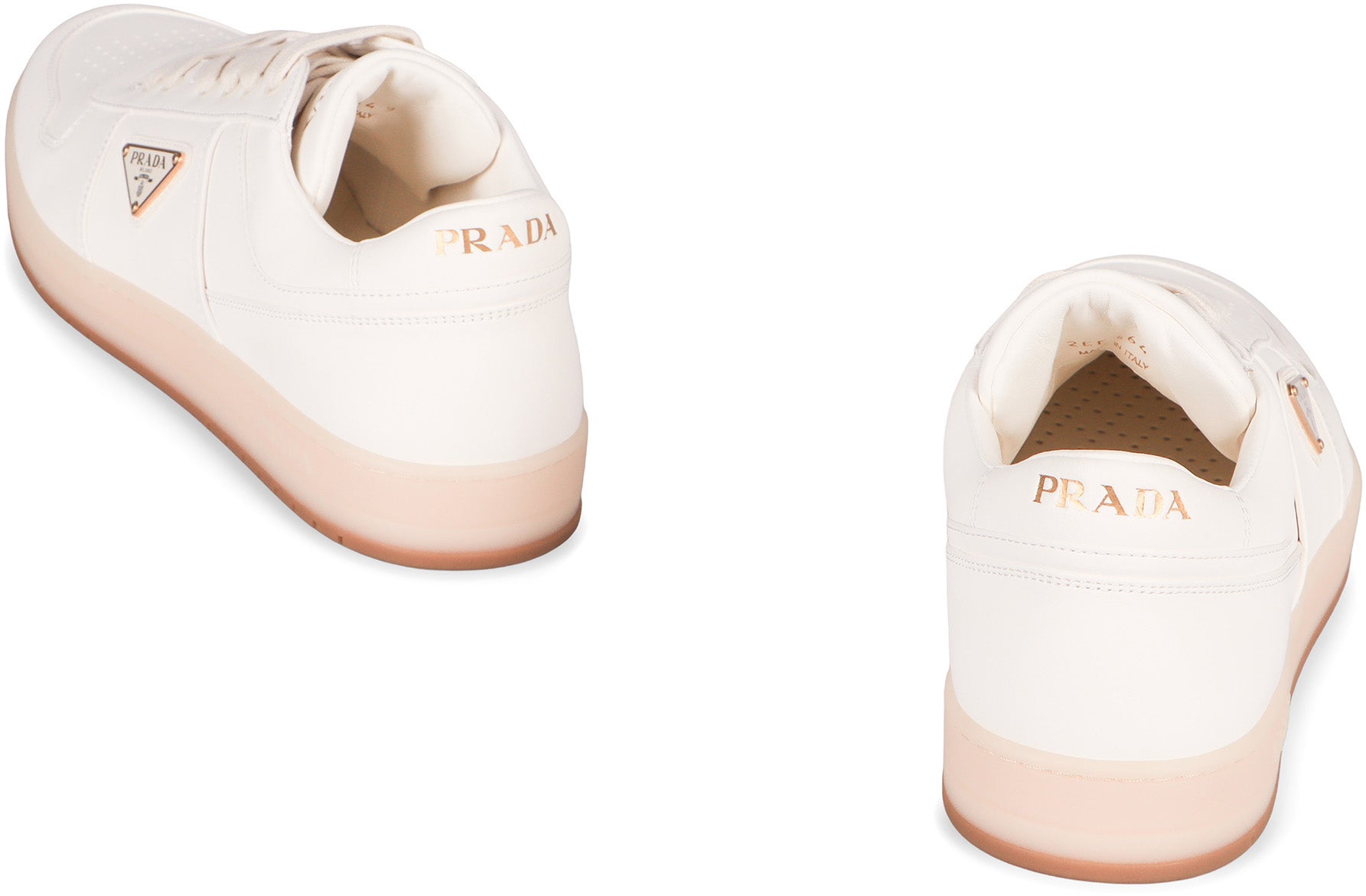 PRADA Nappa Leather Downtown Sneaker for Men