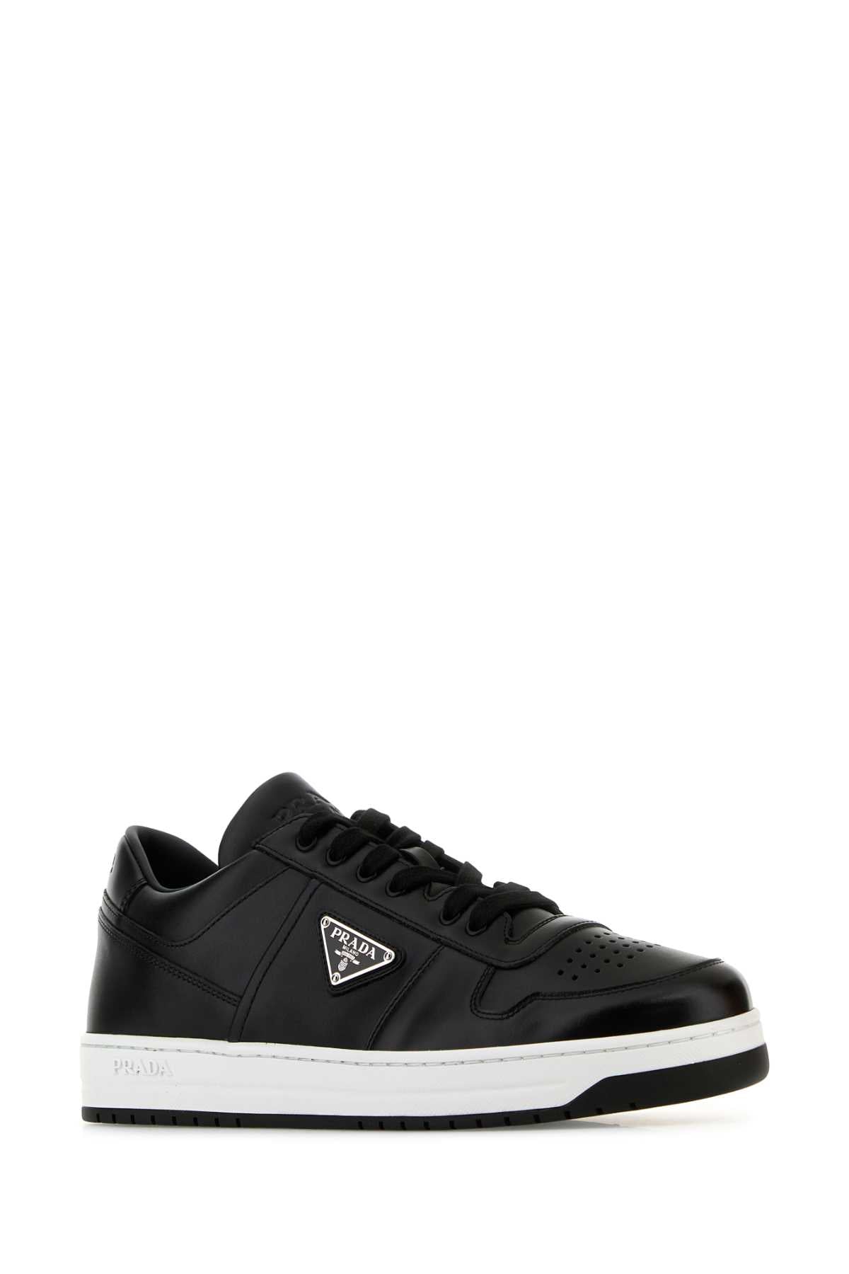 PRADA Leather Downtown Sneakers for Men